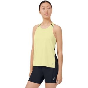 NWT On Running Women’s Tank-T, Limelight | Black, Medium
